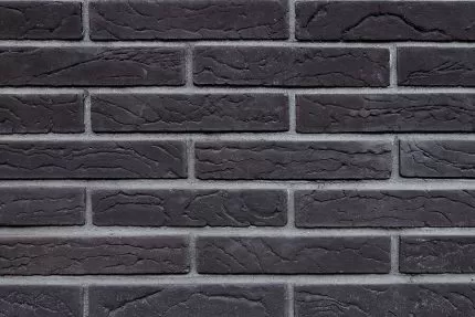 Anthracite tuğla kaplama - zerda stone