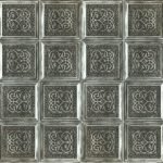Çeçen tavan paneli - Argent Noir - zerda stone