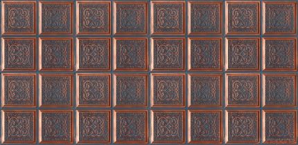 Çeçen tavan paneli - Bluish Copper - zerda stone
