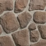 Lumumba kültür taşı - Marron - zerda stone
