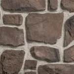 Çeçen tas kaplama - Marron -zerda stone