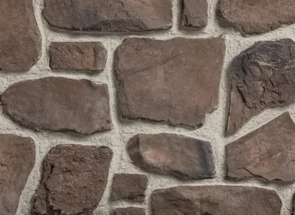 Çeçen tas kaplama - Marron -zerda stone