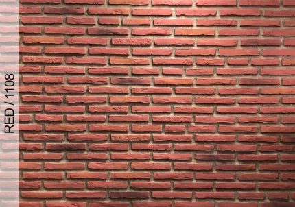 Asur Tuğla Panel - Red - zerda stone