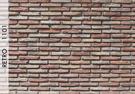 Asur Tuğla Panel - Retro - zerda stone