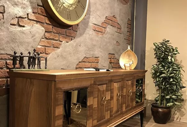 ladrillo Cemento tuğla panel - Kızıl - zerda stone
