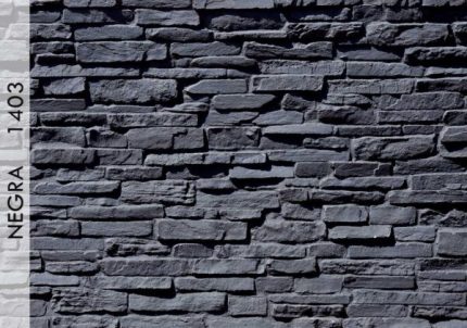 Piedra taş duvar panelleri - Negra - zerda stone