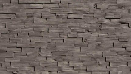 Wood Ahşap Panel - Gris - zerda stone