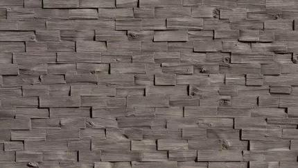 Wood Ahşap Panel - Gris - zerda stone