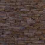 Wood Ahşap Panel - Marron - zerda stone
