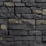 Volantis dekoratif tas - Antracıta - zerda stone