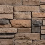 Volantis dekoratif tas - Marron - zerda stone