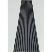 Antrasit Slim Duvar Kaplama Paneli 60cmx280cm | Modern Ahşap Görünümlü Dekorasyon