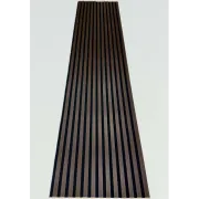 Ceviz 60x280 cm Slim Duvar Paneli | Modern Ahşap Görünümlü Dekorasyon