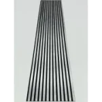 Gümüş Slim Duvar Kaplama Paneli 60cmx280cm | Modern Ahşap Görünümlü Dekorasyon