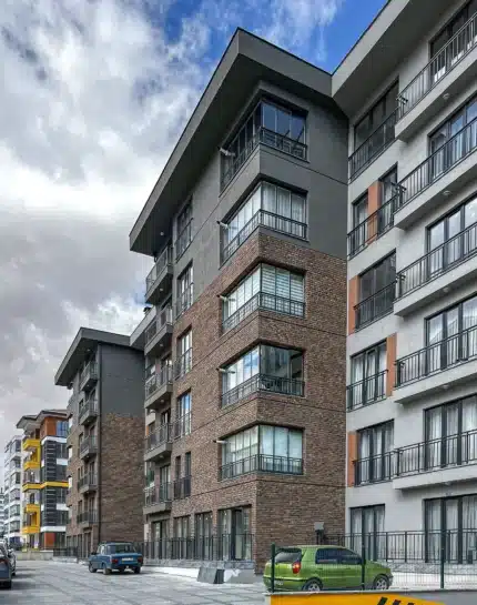 İstanbul Anadolu Yakası cephe tuğla kaplama çözümleri.